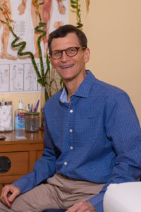 Burton Moomaw, acupuncturist and author of Does It Hurt?